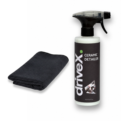 driveX® Fast-Dry Detailing Cloth & Ceramic Detailer Bundle